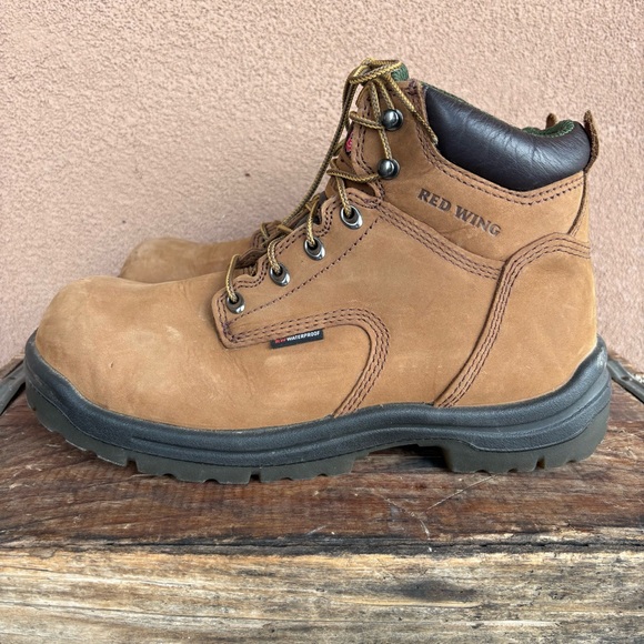 Red Wing Shoes Men’s 6” Waterproof Safety Toe Work Boot - Picture 1 of 10